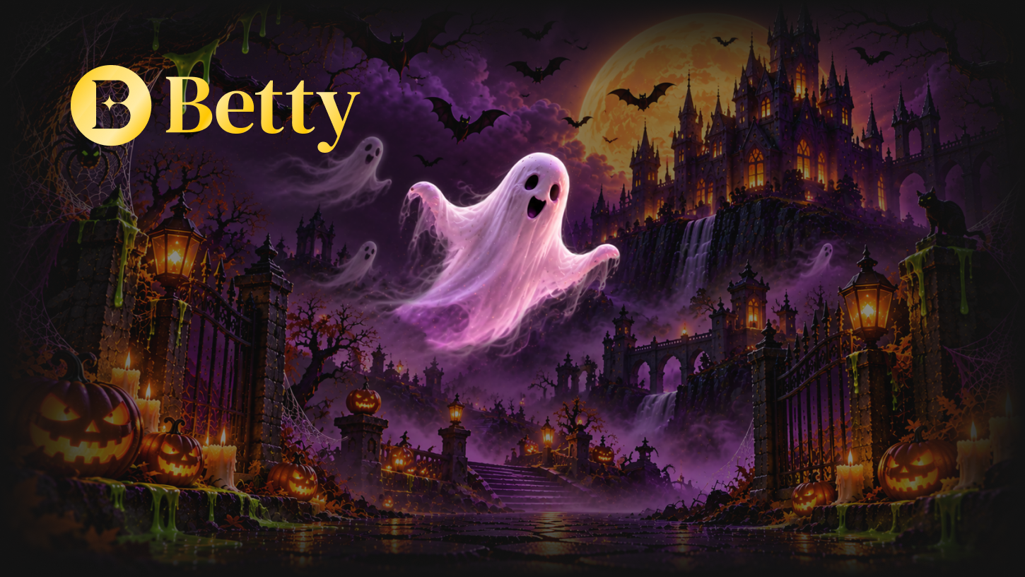 A promotional header for undefined, one of the slot game providers or categories available on Betty.com.