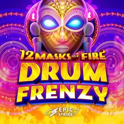 12 Masks of Fire Drum Frenzy