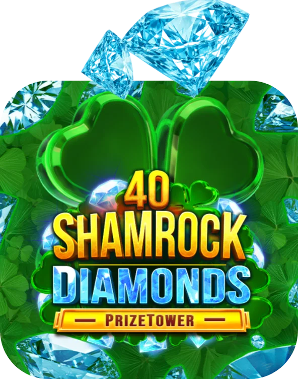 40 Shamrock Diamonds PrizeTower