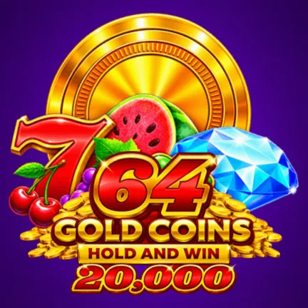 64 Gold Coins Hold and Win 20,000
