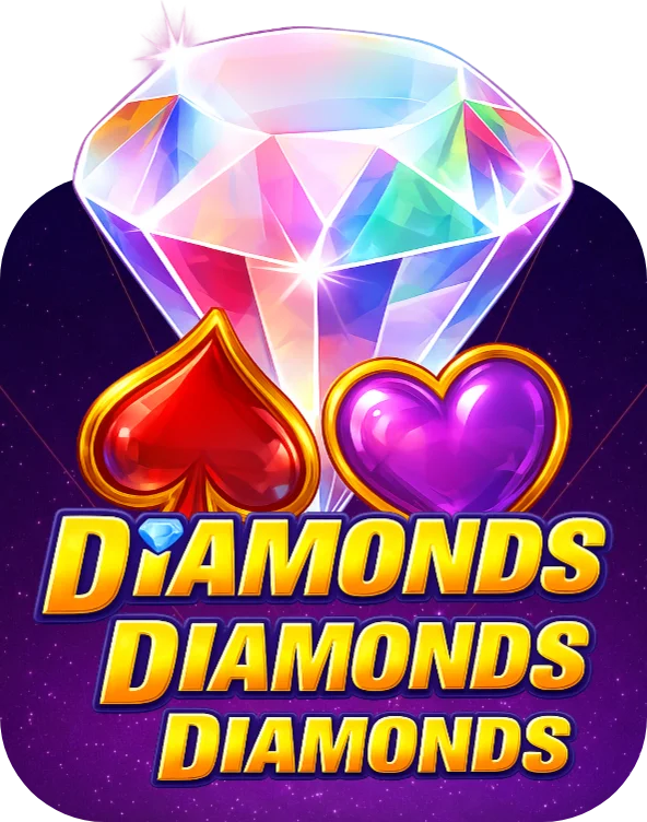Diamonds Diamonds Diamonds Hold and Win