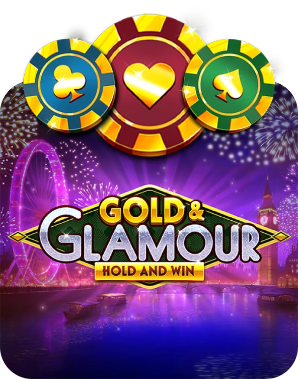 Gold and Glamour Hold and Win