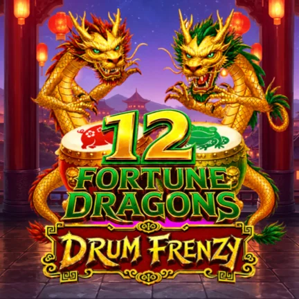 12 Fortune Dragons Drum Frenzy