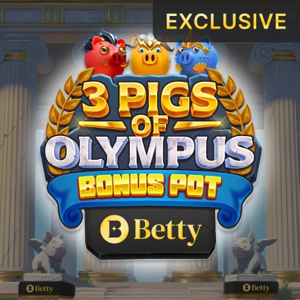 3 Pigs of Olympus Bonus Pot Betty