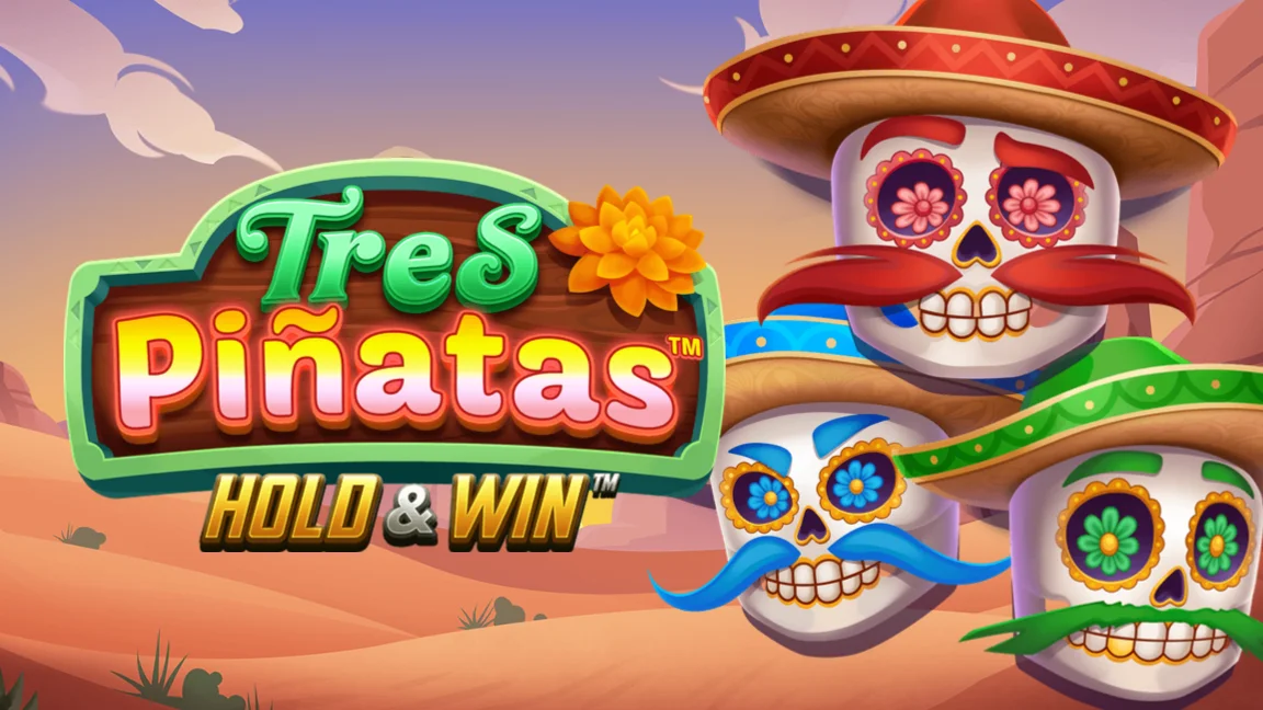 Tres Pinatas Hold & Win