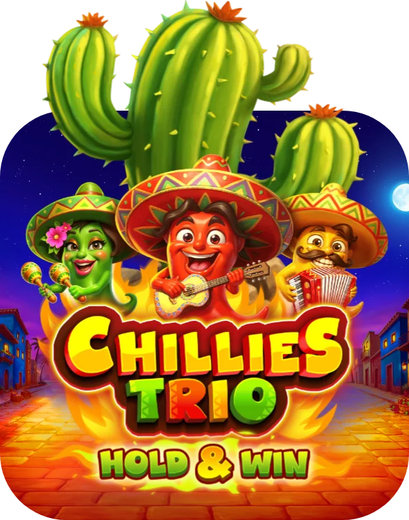 Chillies Trio - Hold and Win